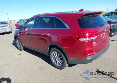 2018 Kia Sorento 2.4L Lx from USA, damaged, VIN 5XYPGDA34JG350253